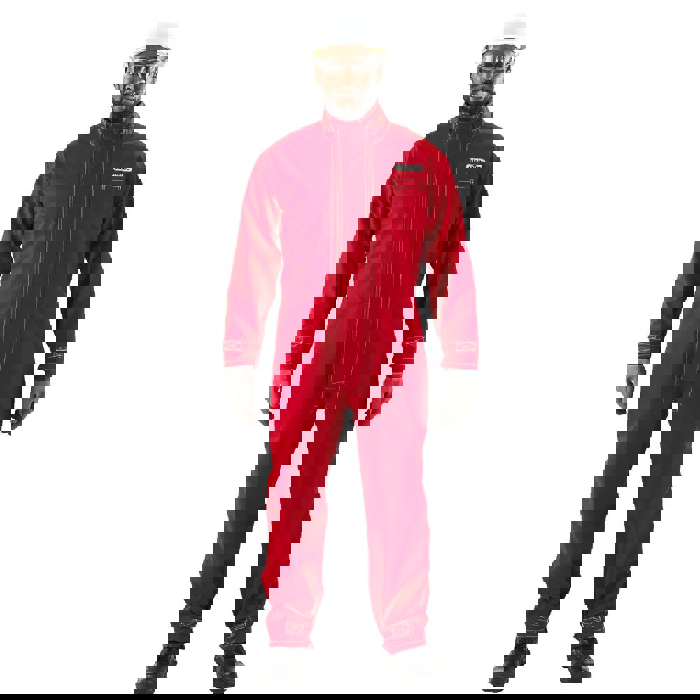 Rain & Chemical Wear; Garment Style: Coveralls ; Protection Type: Chemical ; Size: 5X-Large ; Color: Red ; Material: Nomex ; Garment Type: Chemical-Resistant